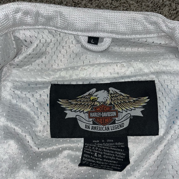 Women’s Large Harley Davidson Riding Jacket - Picture 5 of 9